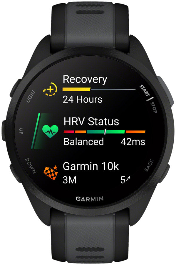 Load image into Gallery viewer, Garmin Forerunner 165 Running Watch - Black/Slate Gray