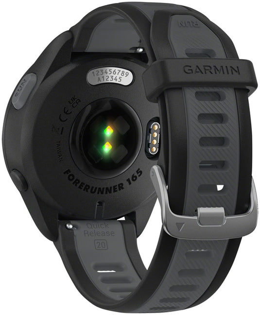 Garmin Forerunner 165 Running Watch - Black/Slate Gray