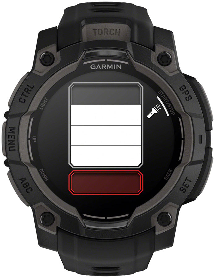 Load image into Gallery viewer, Garmin Instinct 3 GPS Smartwatch - 45mm, AMOLED, Black/Black
