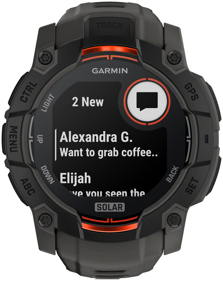 Load image into Gallery viewer, Garmin Instinct 3 GPS Smartwatch - 50mm Solar Black/Charcoal