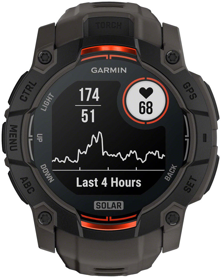 Load image into Gallery viewer, Garmin Instinct 3 GPS Smartwatch - 50mm Solar Black/Charcoal