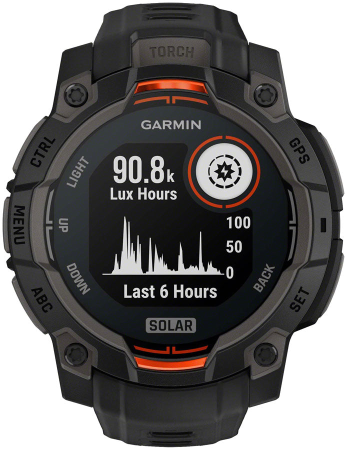 Load image into Gallery viewer, Garmin Instinct 3 GPS Smartwatch - 45mm, Solar Black/Black
