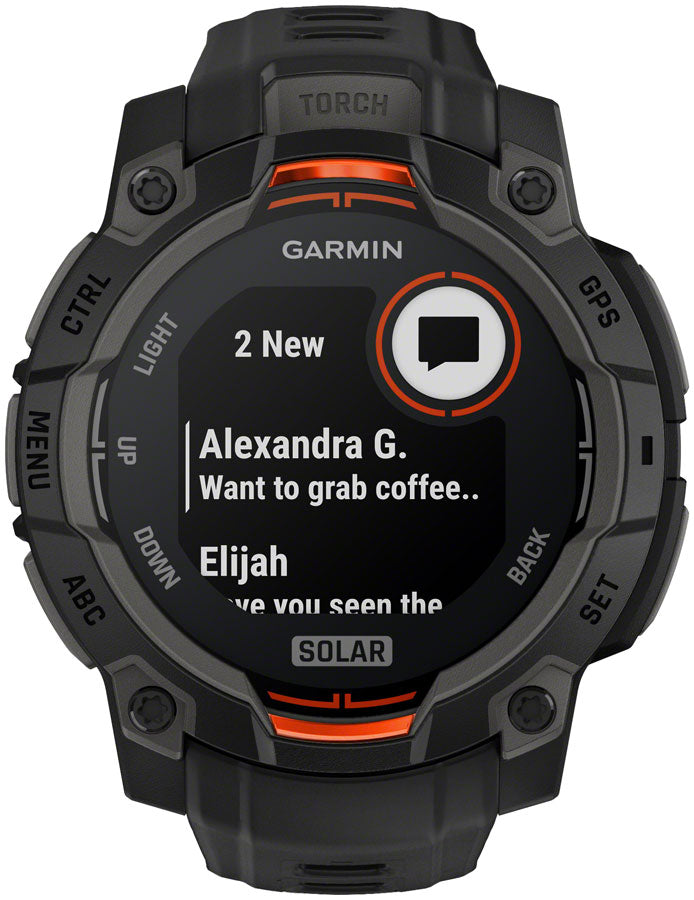 Load image into Gallery viewer, Garmin Instinct 3 GPS Smartwatch - 45mm, Solar Black/Black