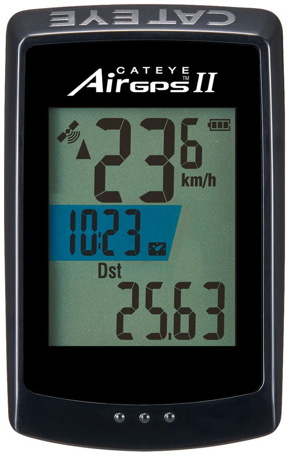 Cateye AIR GPS II Cycling Computer with GPS & Rechargeable Battery