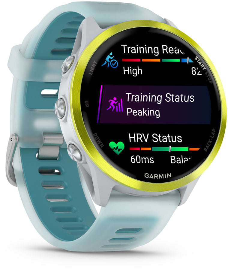 Load image into Gallery viewer, Garmin Forerunner 570 SmartWatch - 47mm, Whitestone/Amp Yellow