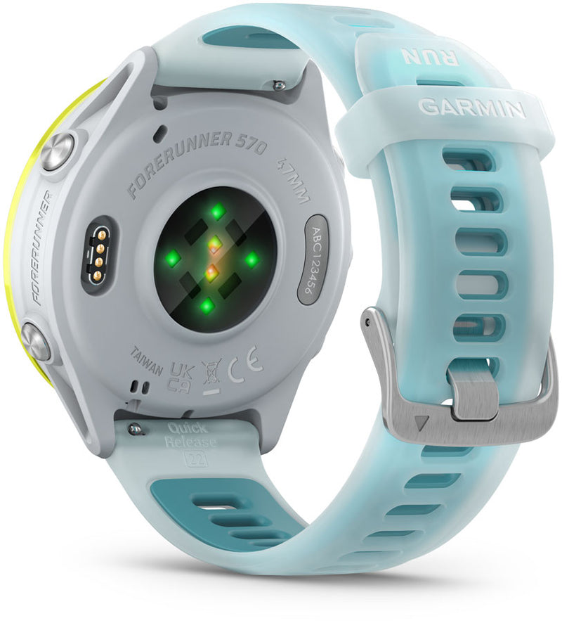 Load image into Gallery viewer, Garmin Forerunner 570 SmartWatch - 47mm, Whitestone/Amp Yellow