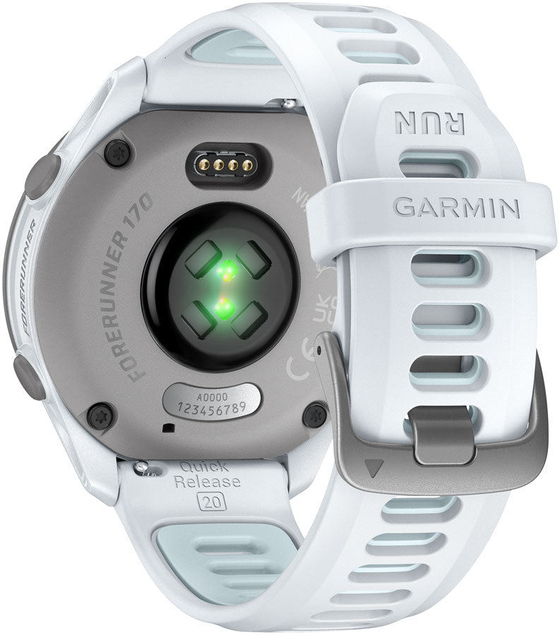 Load image into Gallery viewer, Garmin Forerunner 170 Music Running Watch - White/Cloud Blue