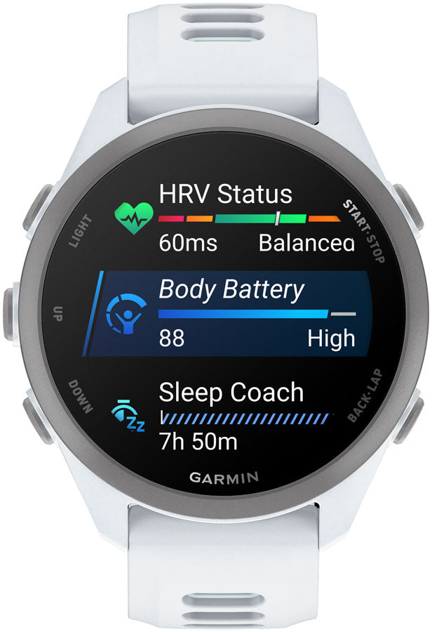 Load image into Gallery viewer, Garmin Forerunner 170 Music Running Watch - White/Cloud Blue