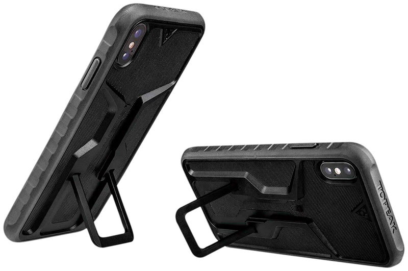Load image into Gallery viewer, Topeak Ridecase with Mount - Fits iPhone XS MAX, Black/Gray