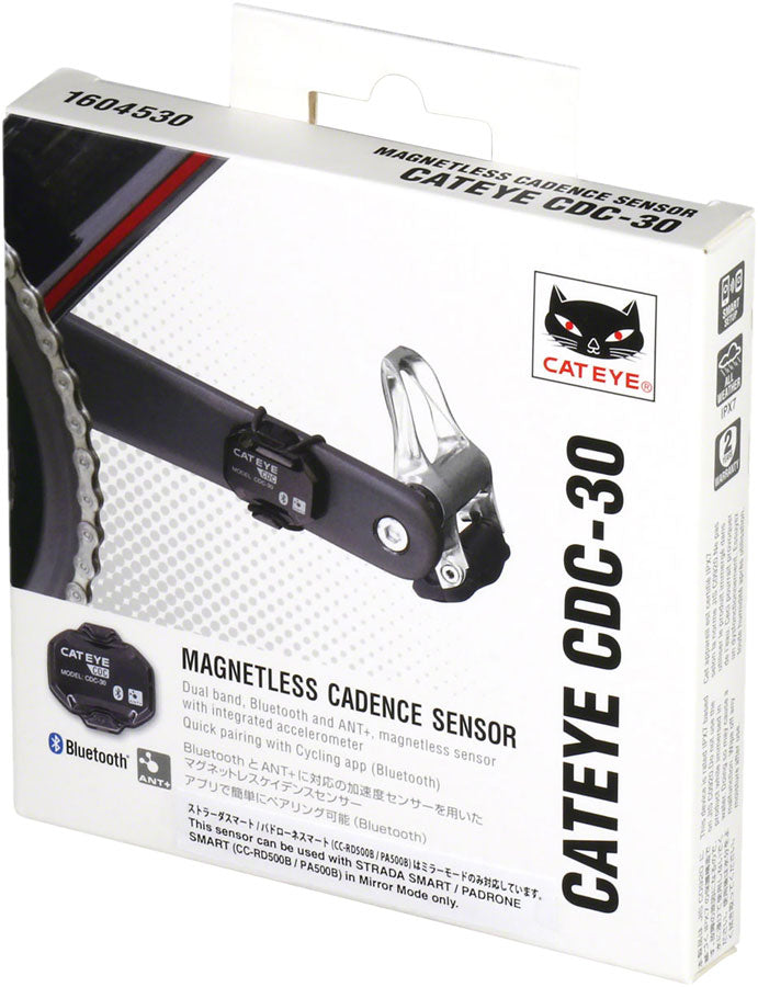 Load image into Gallery viewer, Cateye Magnetless Cadence Sensor CDC-30 ANT+/BLE 160-4530 Cadence Cateye