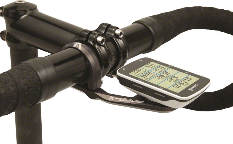 Load image into Gallery viewer, K-EDGE Sport Garmin Mount 31.8 mm Black Precision-Machined Aluminum