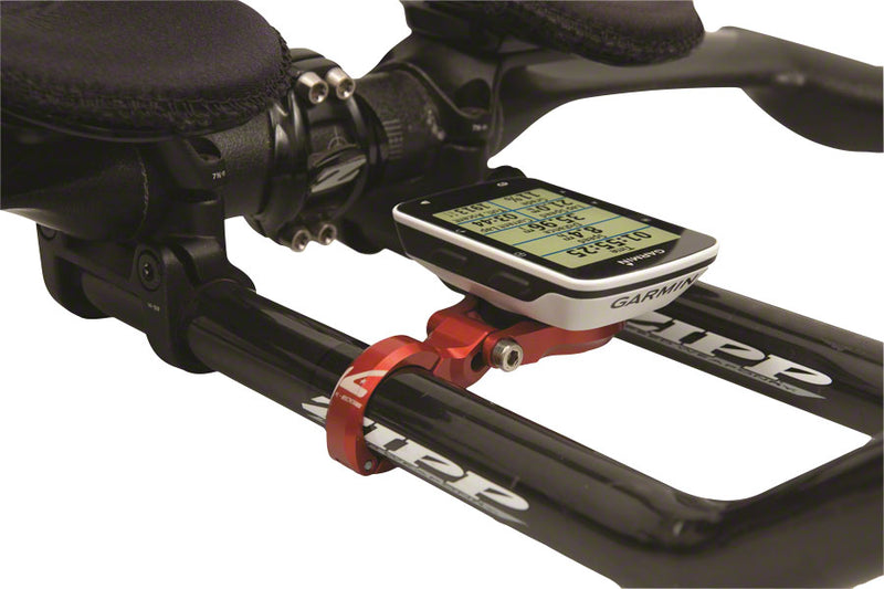 Load image into Gallery viewer, K-EDGE Garmin Sport TT/Aero Handlebar Mount: 22.2mm, Red