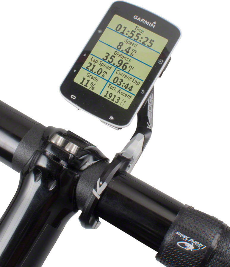 Load image into Gallery viewer, K-EDGE Garmin Race Handlebar Mount: 31.8mm, Black/Silver