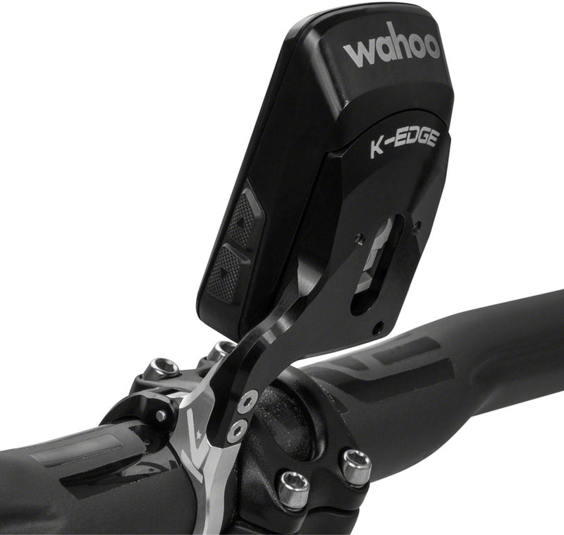 Load image into Gallery viewer, K-EDGE Wahoo Bolt 2.0 Computer Mount - Aero Race, 31.8mm, Black