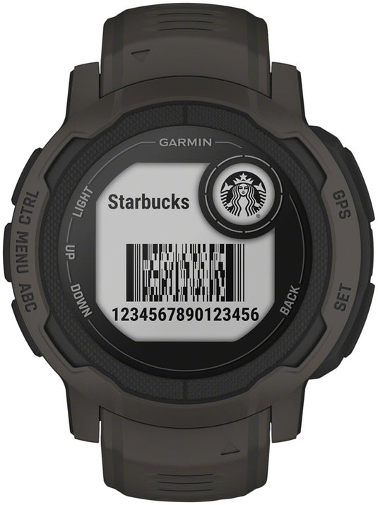 Garmin Instinct 2S Standard Edition GPS Smartwatch - 40mm, Graphite