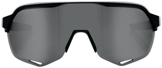 100% S3 Sunglasses - Soft Tact Black, Smoke Lens