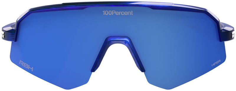 Load image into Gallery viewer, 100% Slendale SL Sunglasses - LE RBH Gloss Blue Holographic/Hiper Royal Blue Mirror Lens