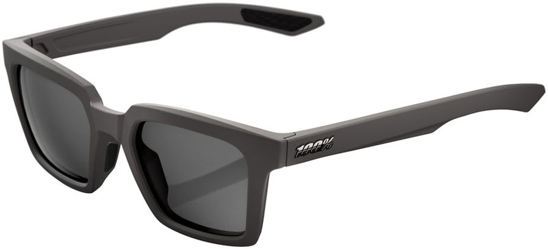 Load image into Gallery viewer, 100% Erba Sunglasses - Matte Dark Smoke/Smoke Lens