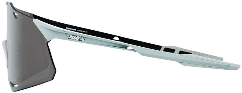 Load image into Gallery viewer, 100% Hypercraft Sunglasses - Matte Stone Grey/Hiper Silver Mirror Lens