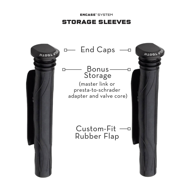 Load image into Gallery viewer, Wolf Tooth EnCase System Bar Kit One - CNC Machined 14-Function Handlebar Storage & Multi-Tool with Integrated Chain & Tire Plug for Mountain & Road Bikes