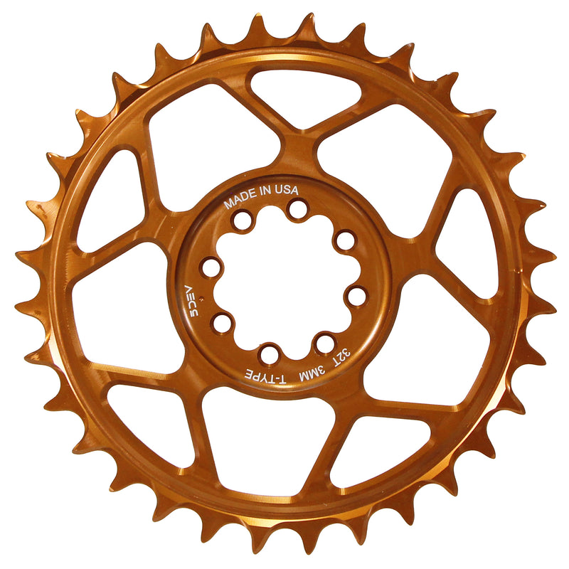 Load image into Gallery viewer, 5Dev-Chainring-8-Bolt-DM-3mm-Offset-CNRG2123-Bicycle-Chainring