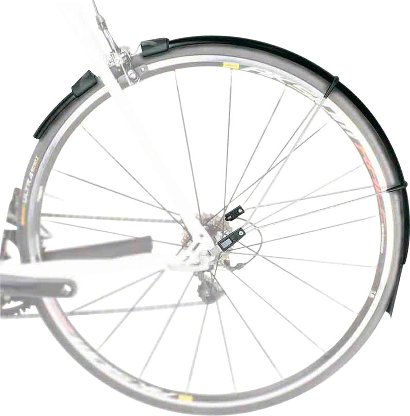 Load image into Gallery viewer, SKS Raceblade Long Fender Set, 700 x 18-25: Black Ultra Long Fender