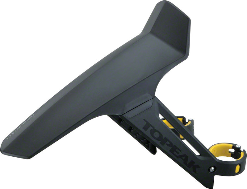 Load image into Gallery viewer, Topeak Defender XC1 2-piece Front Fender, Black Lightweight, Moto Inspired
