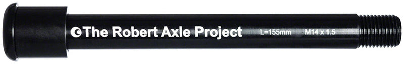 Load image into Gallery viewer, Robert Axle Project 15mm Lightning Bolt Thru Axle - Front - Length: 155mm Thread: M14 x 1.5mm (15x110 Fox - Boost), w/