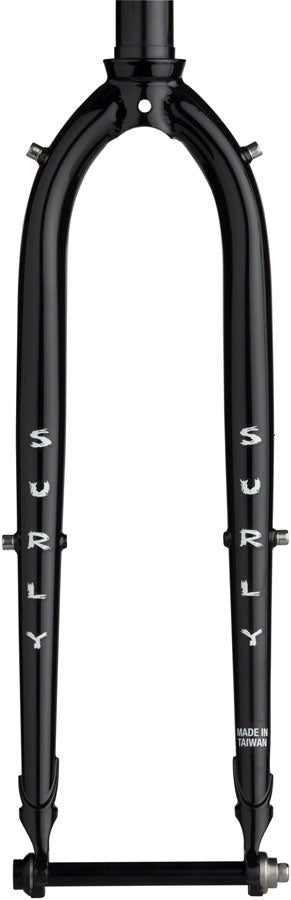 Load image into Gallery viewer, Surly Midnight Special Fork - 650b/700c, 12x100mm Thru-Axle, 1-1/8" Straight Steerer, Steel, 40mm Offset, Black