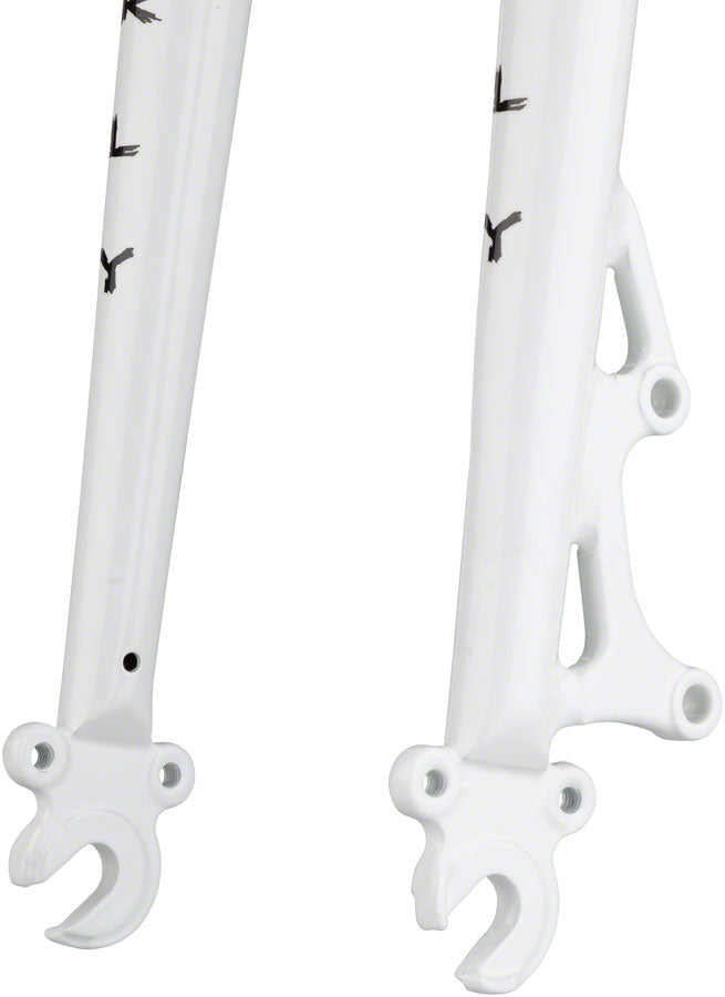 Load image into Gallery viewer, Surly Preamble 650b Fork, 9x100mm, QR, 1-1/8" Straight Steerer, Steel, Thorfrost White