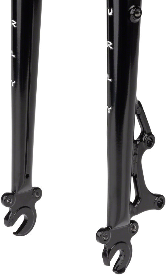 Load image into Gallery viewer, Surly Preamble 650b Fork, 9x100mm, QR, 1-1/8&quot; Straight Steerer, Black
