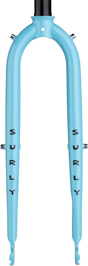 Load image into Gallery viewer, Surly Preamble 700c Fork, 9x100mm, QR, 1-1/8&quot; Straight Steerer, Steel, Skyrim Blue
