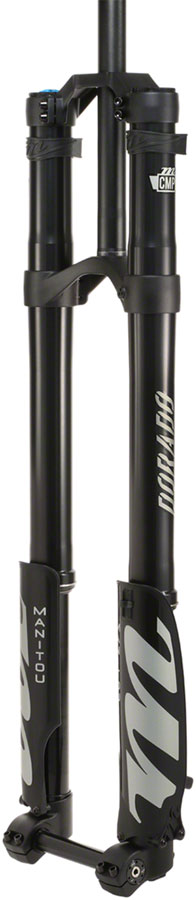 Load image into Gallery viewer, Manitou Dorado Comp Suspension Fork - 27.5", 203 mm, 20 x 110 mm, 47 mm Offset, Straight Steerer, Black, Gen 2