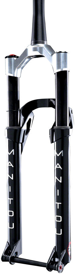 Load image into Gallery viewer, Manitou R8 Pro Suspension Fork - 29", 120 mm, 15 x 110 mm, 44mm Offset, Remote Lockout, Black/Silver