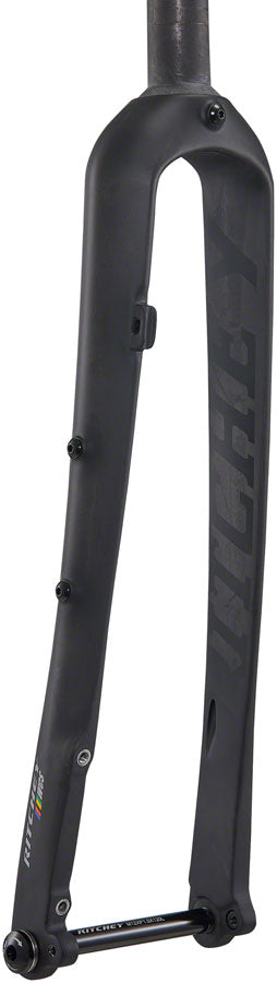 Load image into Gallery viewer, Ritchey WCS Carbon Brevet Road Fork - 700, 12 x 100mm Thru-Axle, Straight Steerer, Flat Mount, Matte Carbon