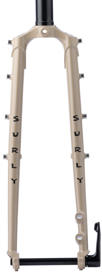Load image into Gallery viewer, Surly Disc Trucker Fork - 26", 1-1/8" Straight, 100x12 mm Thru-Axle, Steel, Disc, Grandpa's Khakis