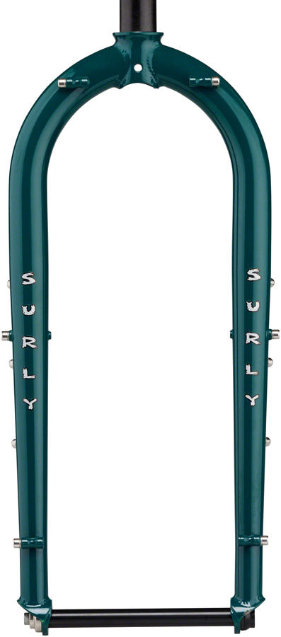 Load image into Gallery viewer, Surly Wednesday Fork - 26", 15x150mm Thru-Axle, 1-1/8" Straight Steerer, Steel, OG Algae