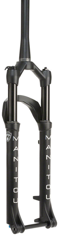 Load image into Gallery viewer, Manitou Markhor Suspension Fork - 29", 100 mm, 15 x 110 mm, 51 mm Offset, Matte Black