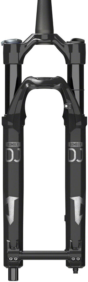 Load image into Gallery viewer, Marzocchi Bomber DJ Suspension Fork - 26", 100 mm, 20 x 110 mm, 37 mm Offset, Grip, Sweep-Adj, Shiny Black