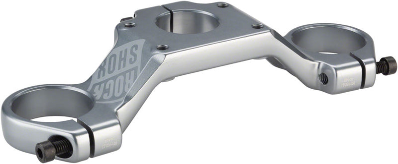 Load image into Gallery viewer, RockShox BoXXer C1 Tall Upper Crown, 10mm Offset (46mm total offset on 27.5, 56mm total offset on 29"), Gray