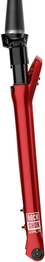 Load image into Gallery viewer, RockShox Rudy Ultimate XPLR A2, Suspension Fork, 700C, Solo Air, 30mm, 1-1/8''-1.5'', 12x100mm TA, Rake: 51mm, Red
