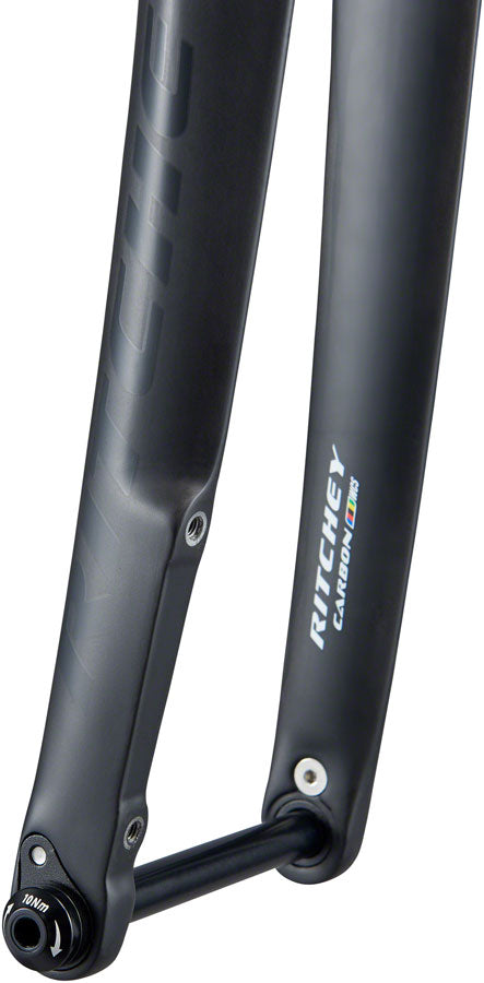 Load image into Gallery viewer, Ritchey WCS Carbon Cross Disc Fork Tapered 45mm Rake 12mm Thru Axle Flat Mount