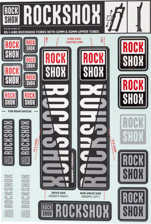 Load image into Gallery viewer, RockShox-Fork-Decal-Kits-Sticker-Decal-FK4049