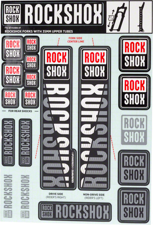 Load image into Gallery viewer, RockShox-Fork-Decal-Kits-Sticker-Decal-FK4058