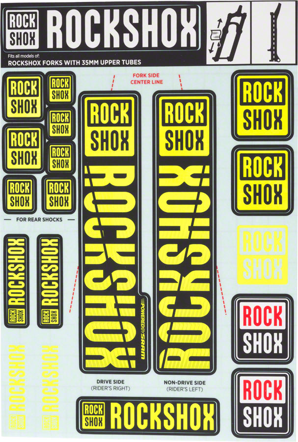 Load image into Gallery viewer, RockShox-Fork-Decal-Kits-Sticker-Decal-FK4059