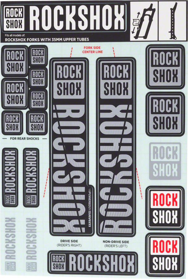 Load image into Gallery viewer, RockShox-Fork-Decal-Kits-Sticker-Decal-FK4065