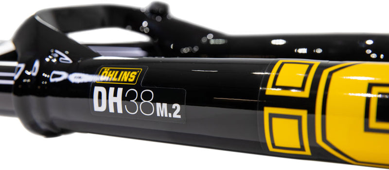 Load image into Gallery viewer, Ohlins DH38 m.2 Coil Suspension Fork - 29"/27.5", 200mm, 20mmx110mm DH Boost, TTX18 Damper, Coil Sprung, Gloss Black