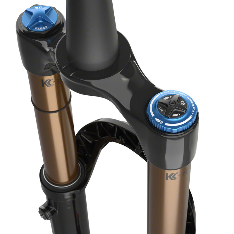 Load image into Gallery viewer, FOX 36 Factory Suspension Fork - 27.5", 160 mm, 15QR x 110 mm, 44 mm Offset, Shiny Black, GRIP2