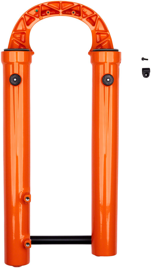 Load image into Gallery viewer, FOX Lower Leg Assembly - 2021 38 27.5in 180 MAX, 15x110 QR, Fox Shiny Orange, F-S
