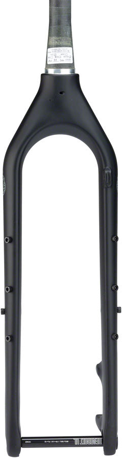 Load image into Gallery viewer, Salsa Firestarter 110 Deluxe Carbon Fork, 15x110mm Thru-Axle, Matte Black